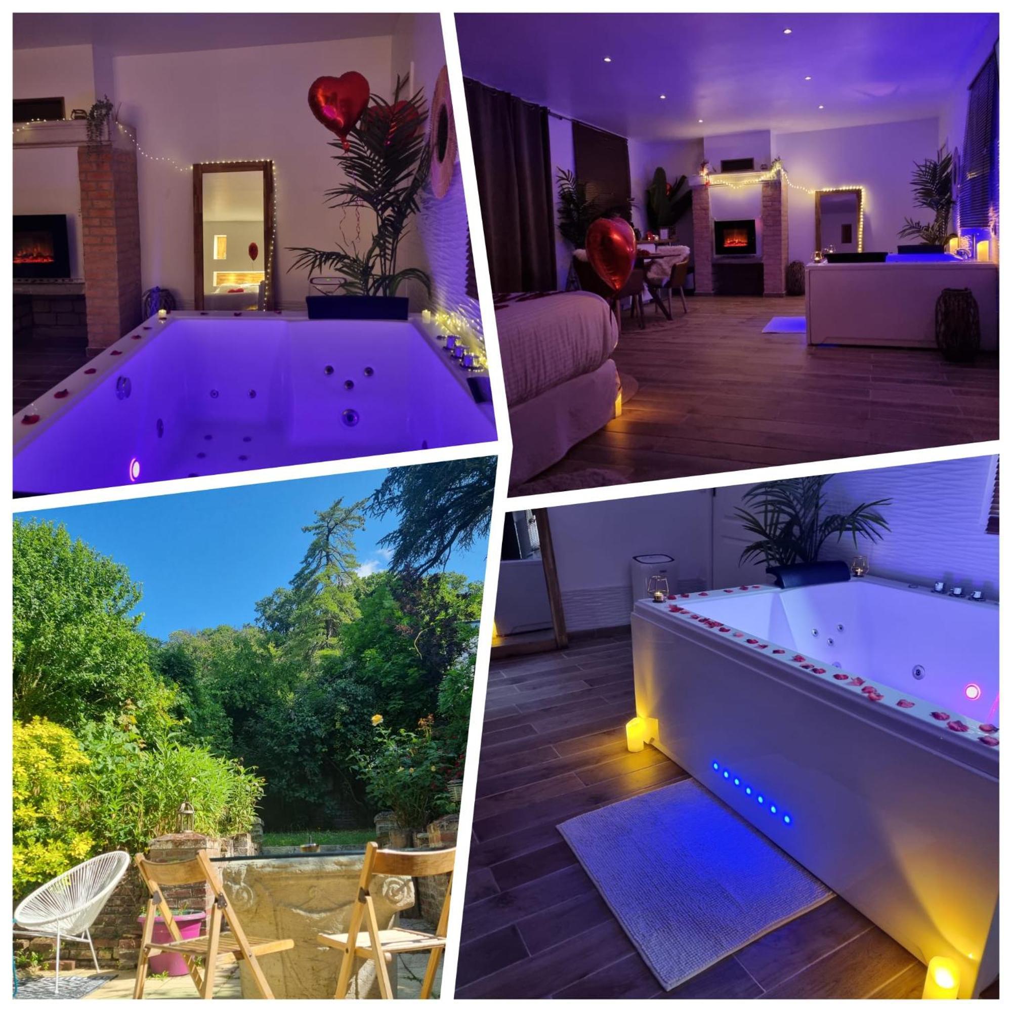 Suite De Charme Avec Jacuzzi Et Jardin Privatif Paris Au Calme Saint-Prix Kültér fotó